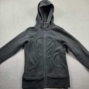 Lululemon Jacket Special Edition Black Full Zip Womens 6 Scuba